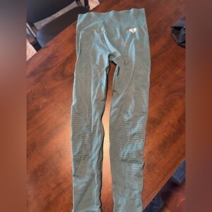 Teal High-Waisted Leggings